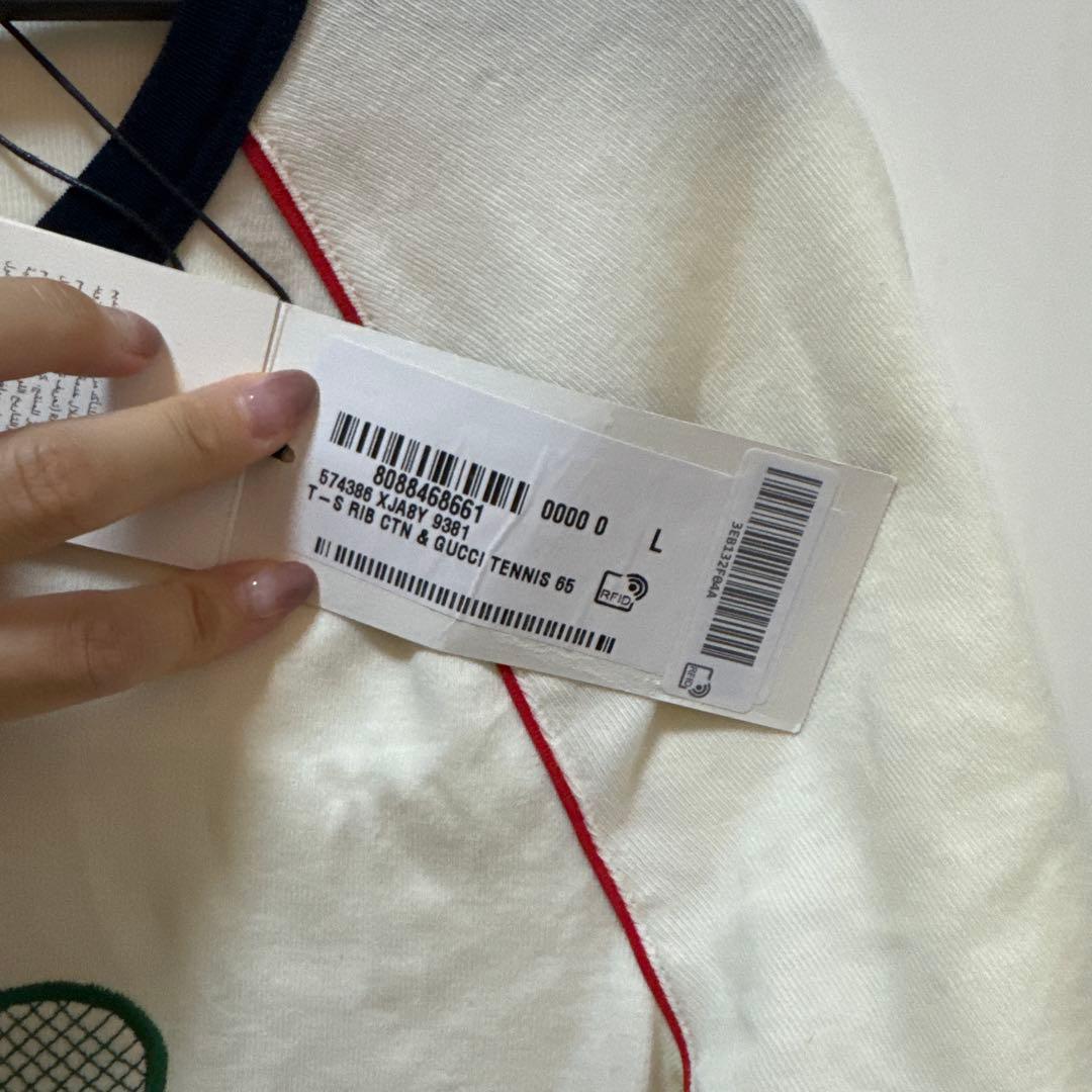 GUCCI テニスモチーフ 半袖Tシャツ