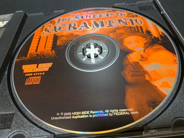 洋楽 THE STREETS OF SACRAMENTO/G-RAP