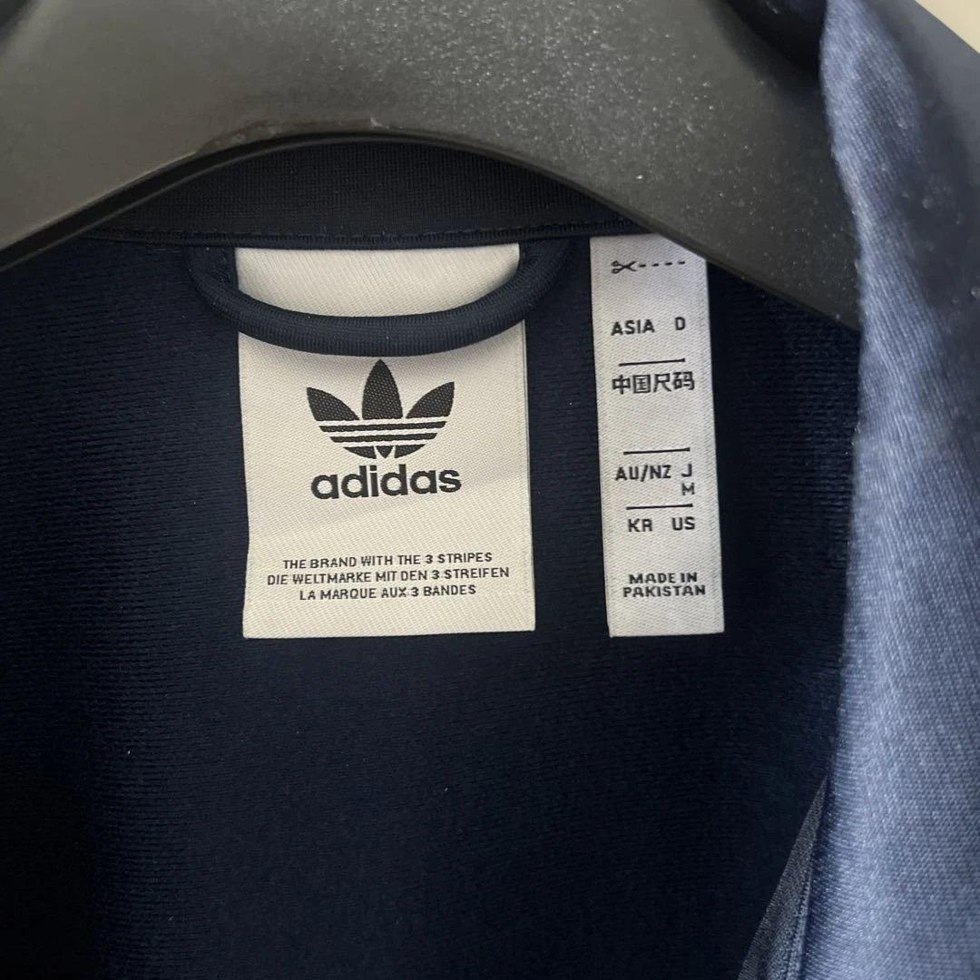 【美品】adidas ファイヤーバード トラックジャケット　ジャージ　ネイビーM