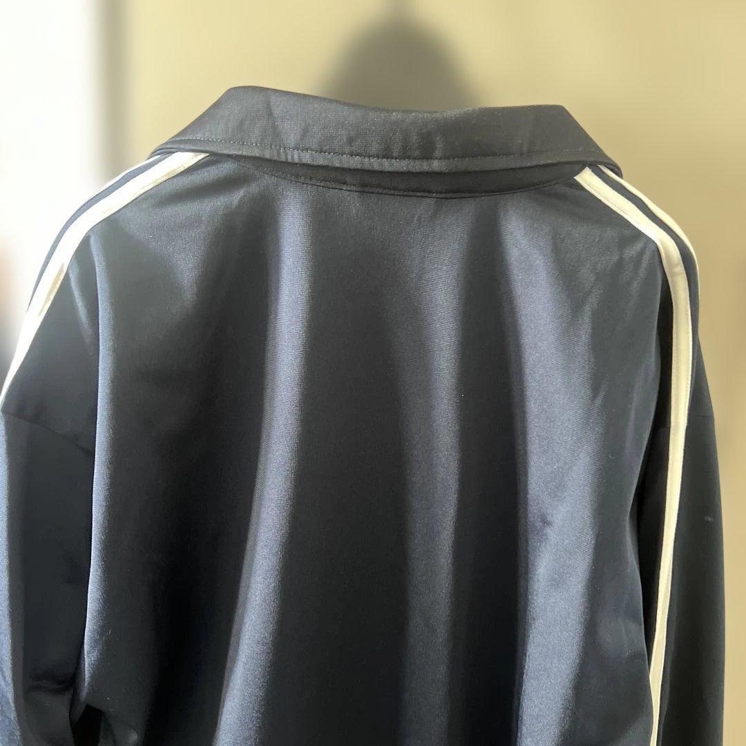【美品】adidas ファイヤーバード トラックジャケット　ジャージ　ネイビーM