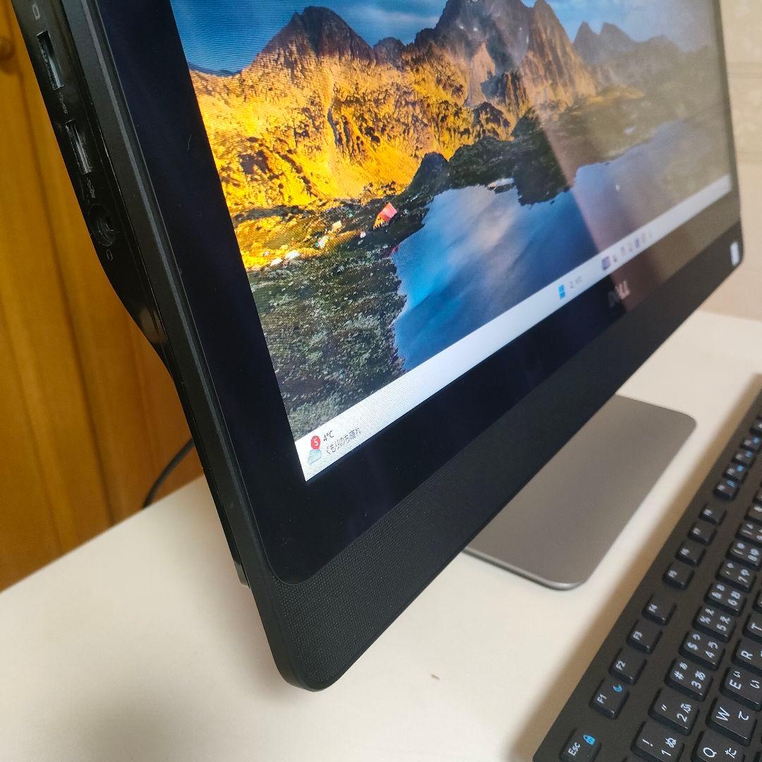 DELL 液晶一体型パソコン Core i7／SSD／Win11／Office