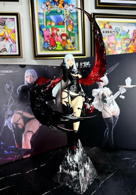 デジモン　レディーデビモン　フィギュア　塗装完成品