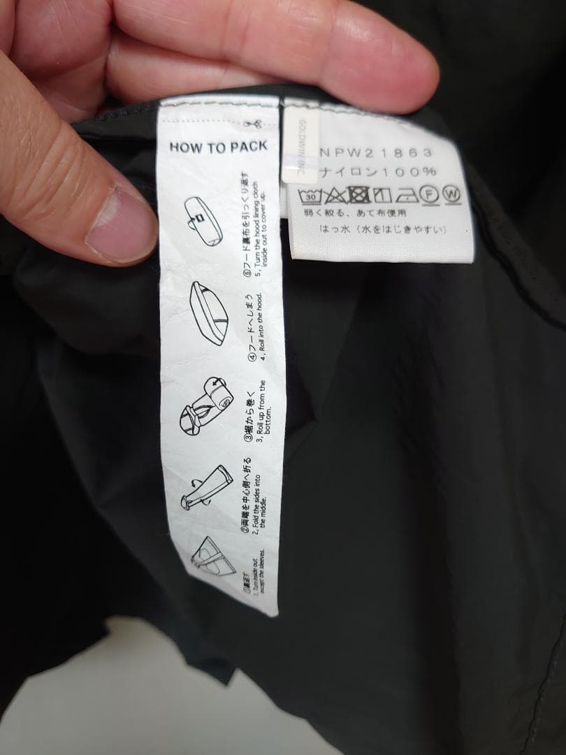 THE NORTH FACE 　ロールパックジャーニーズコート