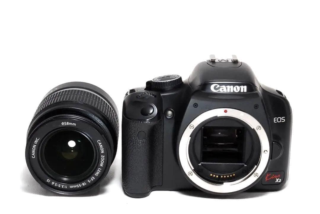 ショット数少なめ⭐️ Canon Kiss X2 デジタル一眼レフ スマホ転送