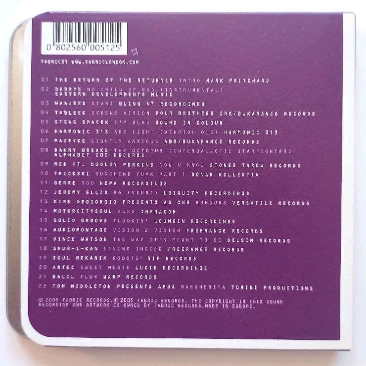 洋楽 Fabric 26 / Global Communication Mix-CD