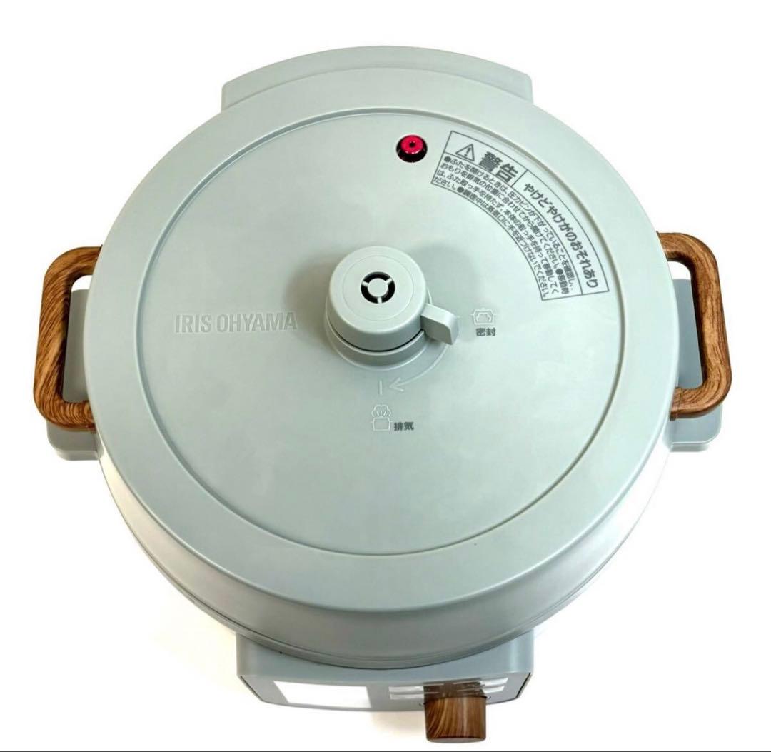 アイリスオーヤマ 電気圧力鍋 KPC-MA3-G 3.0L ヘルシープラス
