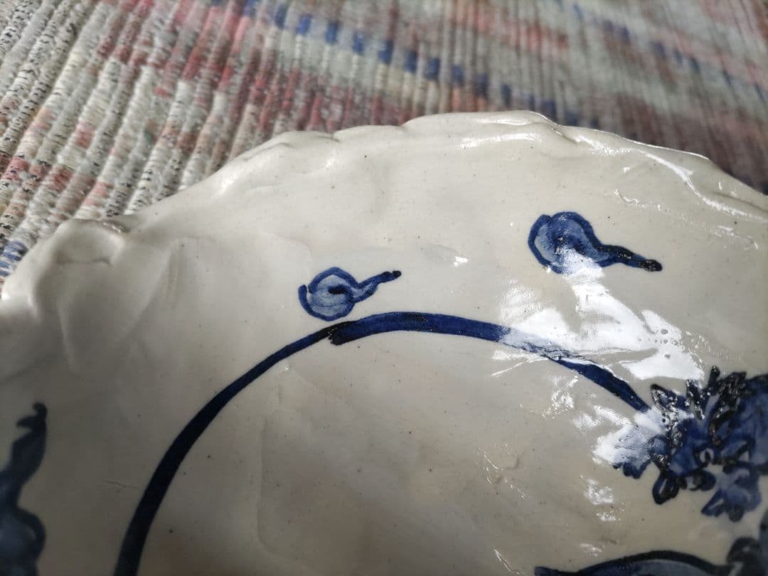 堤展子　雲龍図　鉢．茶碗　未使用