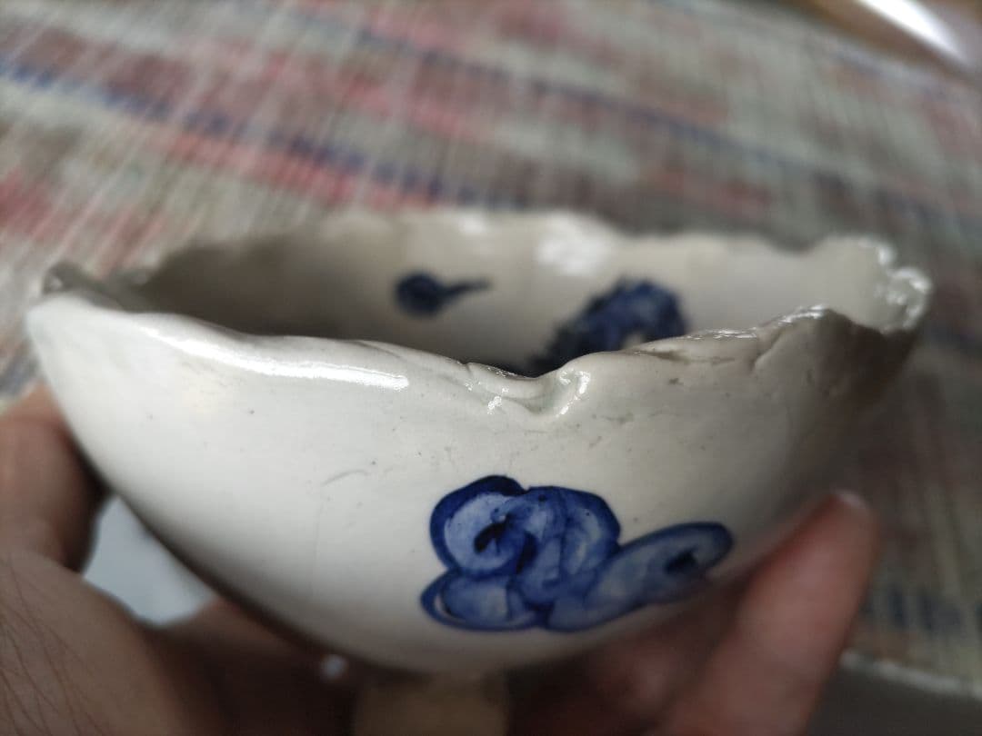 堤展子　雲龍図　鉢．茶碗　未使用