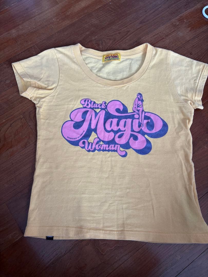 HYSTERICGLAMOUR BLACK MAGIC WOMAN チビTシャツ
