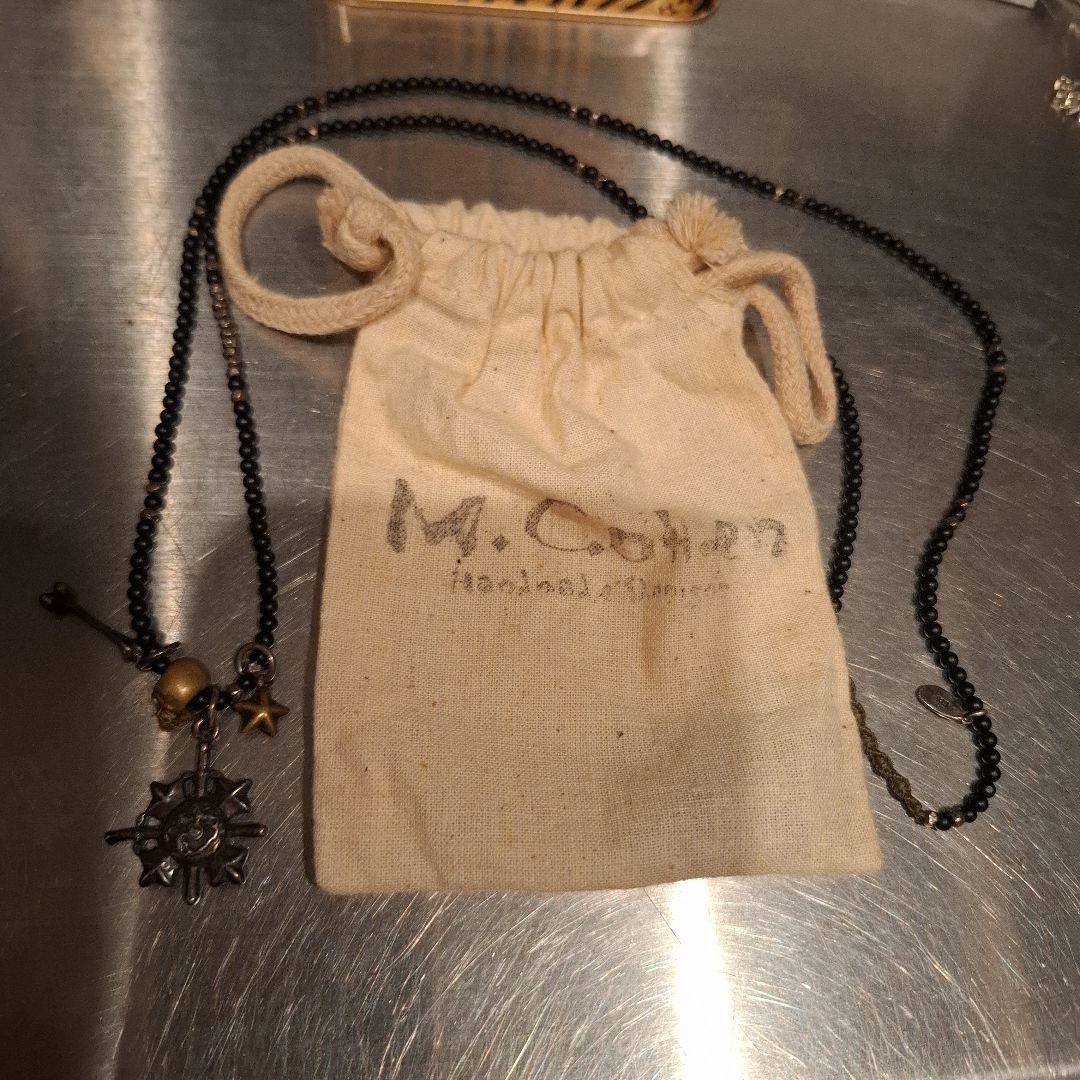 m cohen ビーズネックレス シルバー925 ジョニーデップ