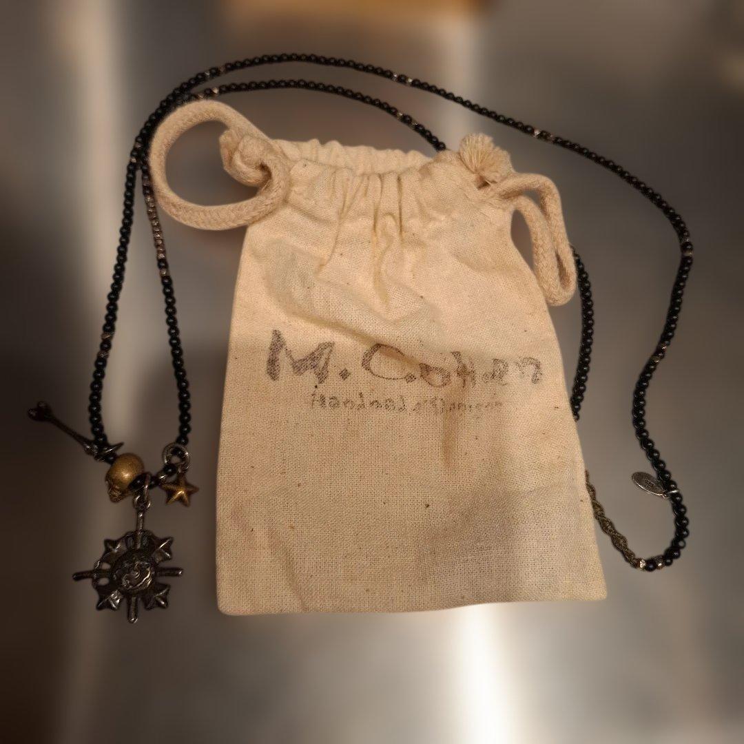 m cohen ビーズネックレス シルバー925 ジョニーデップ