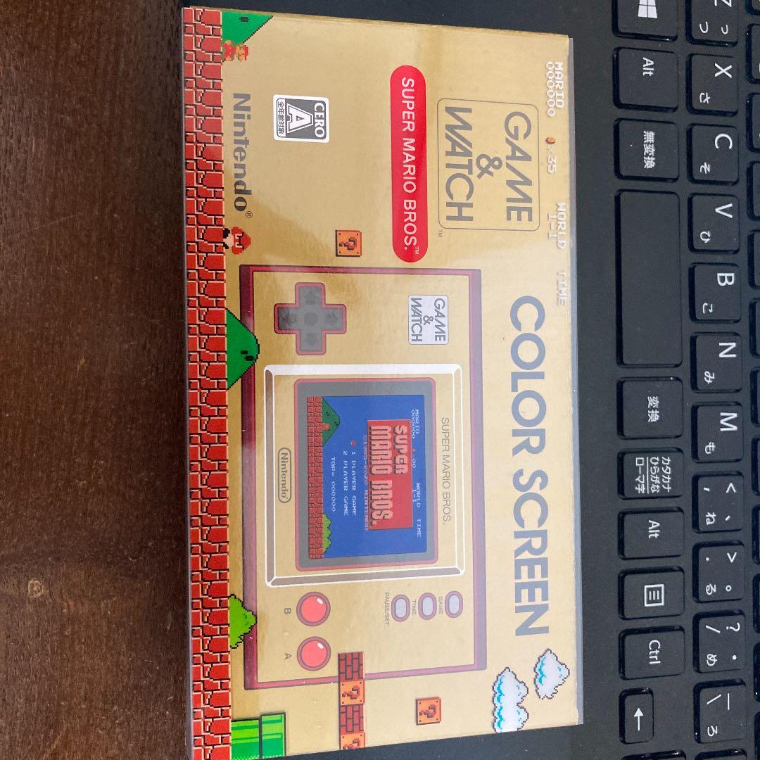 ゲームウォッチ　スーパーマリオ