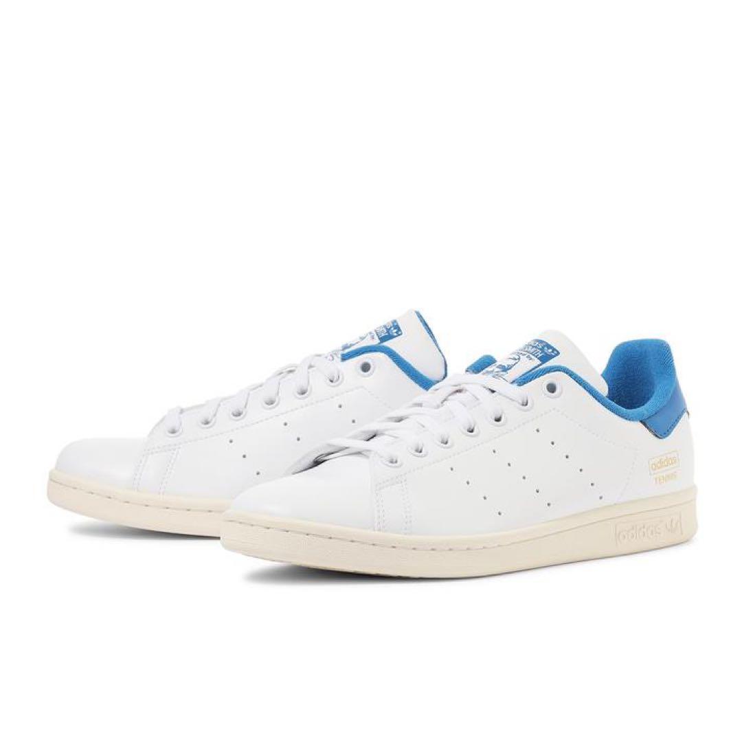 【新品26cm】adidas｜スタンスミス｜ホワイト/ブルー/セイル