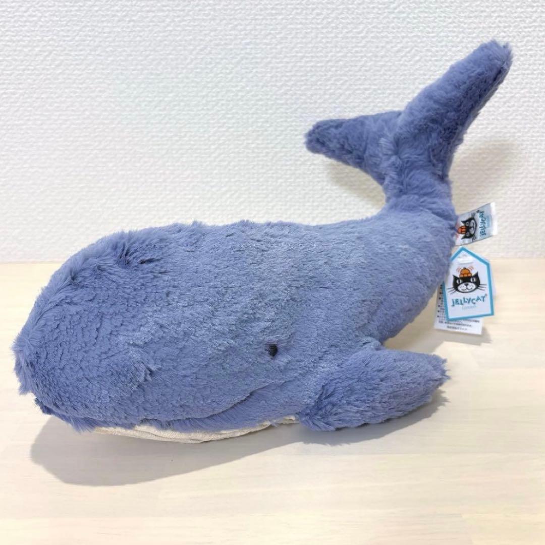 【未使用タグ付き】  くじら　ぬいぐるみ