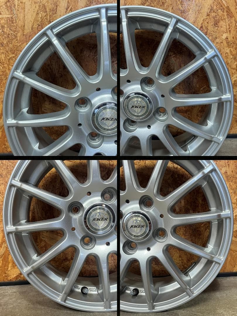 JOKERホイール 4本セット 14インチ 14×5 1/2J