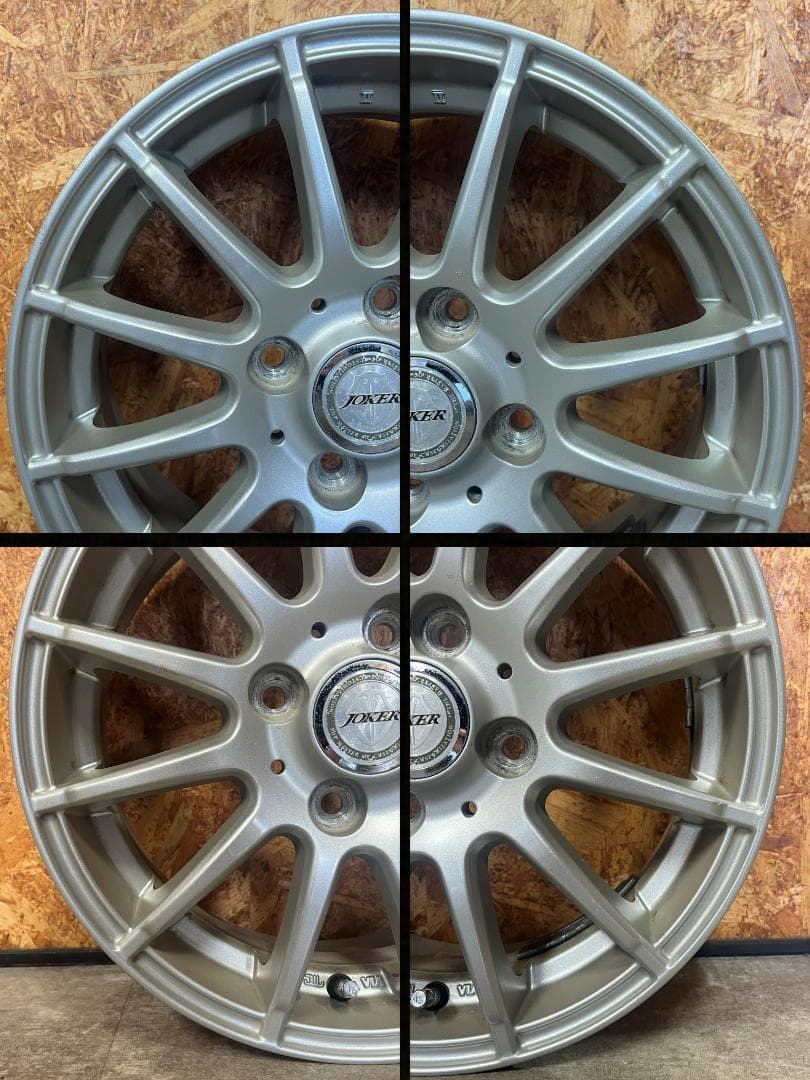 JOKERホイール 4本セット 14インチ 14×5 1/2J