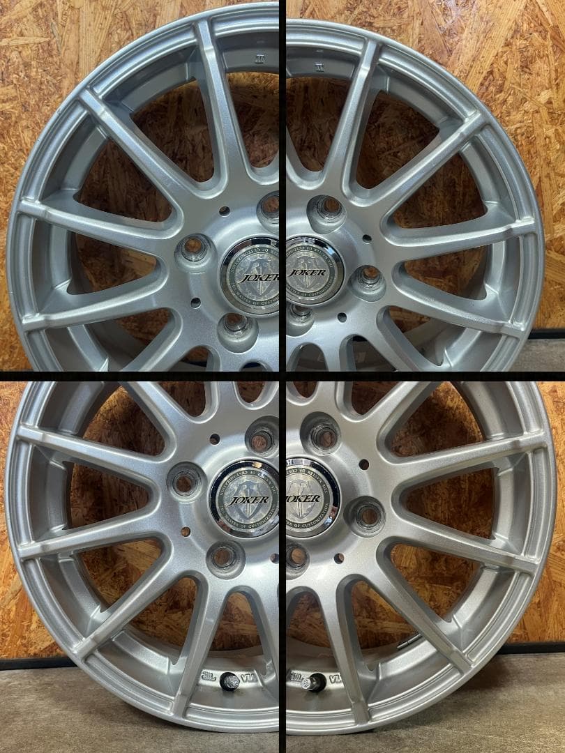 JOKERホイール 4本セット 14インチ 14×5 1/2J