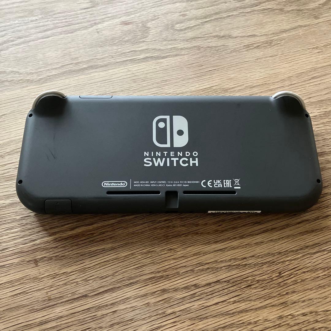 ジャンク品Nintendo Switch Lite グレー 本体