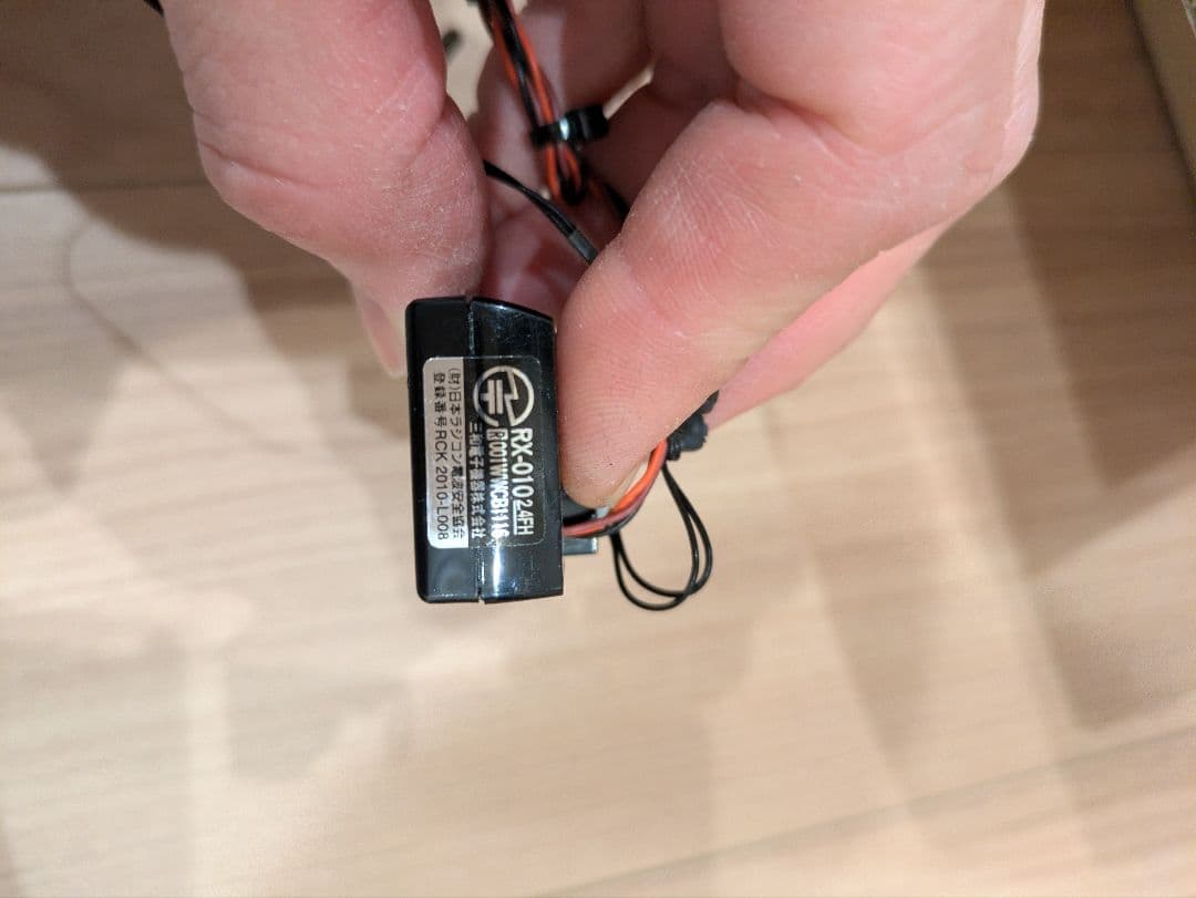 SANWA RX-461 テレメトリ受信機　FH4T 温度センサー、回転センサー