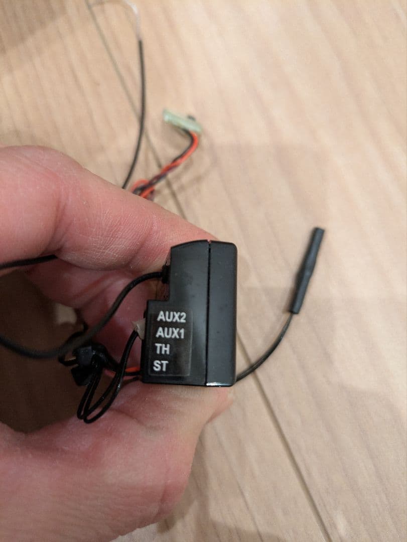 SANWA RX-461 テレメトリ受信機　FH4T 温度センサー、回転センサー