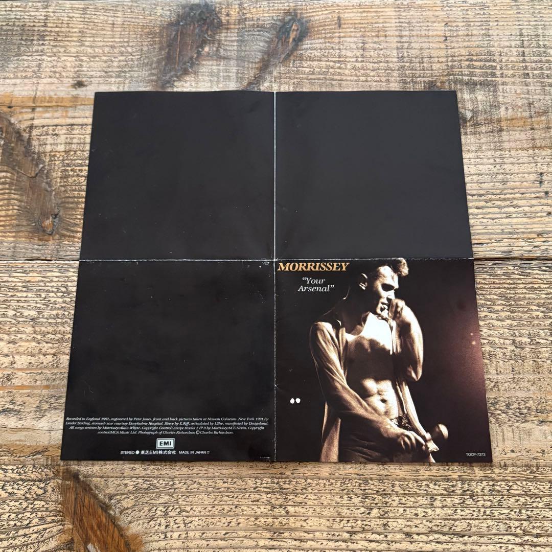 ◎プロモ　MORRISSEY　モリッシー　YOUR ARSENAL　日本盤　CD