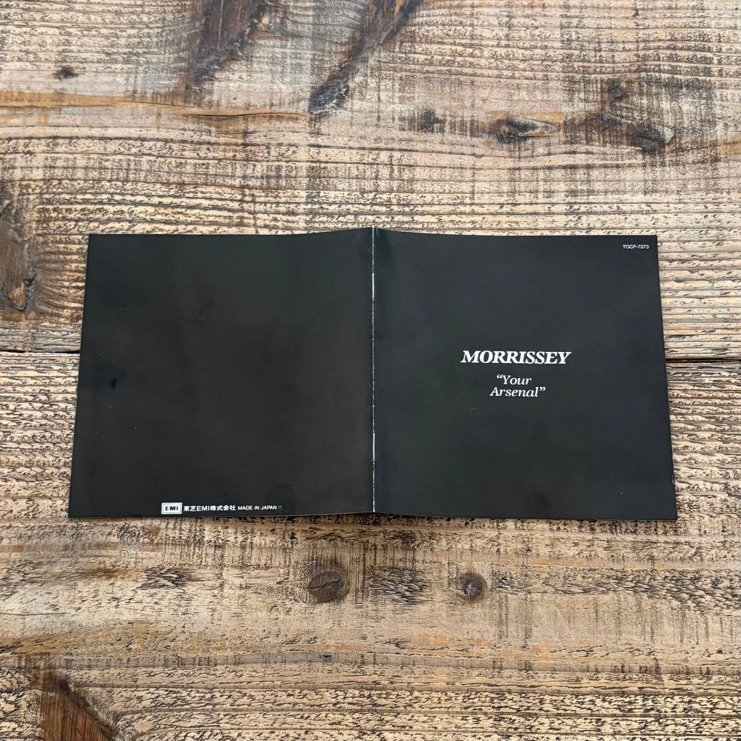 ◎プロモ　MORRISSEY　モリッシー　YOUR ARSENAL　日本盤　CD
