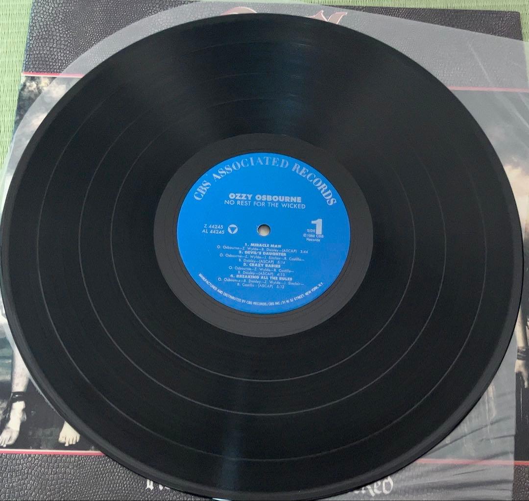 Ozzy Osbourne No Rest For The Wicked US盤