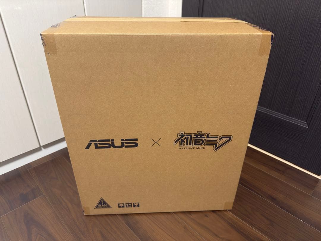 【新品未使用】初音ミクMicroATXケース ASUS A23 BTF対応