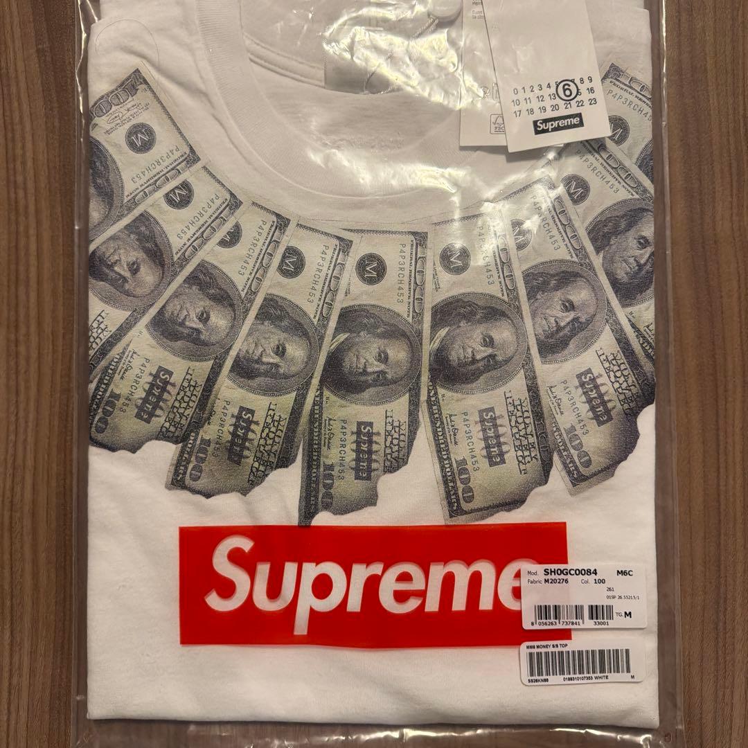 Supreme × MM6 Money S/S Top サイズM