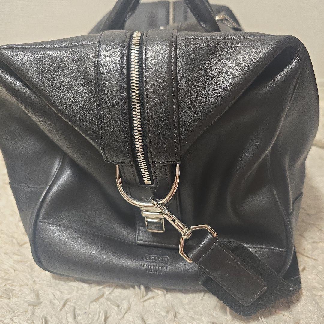 COACH コーチ 5404 2way ボストンバッグ レザー 黒 無地