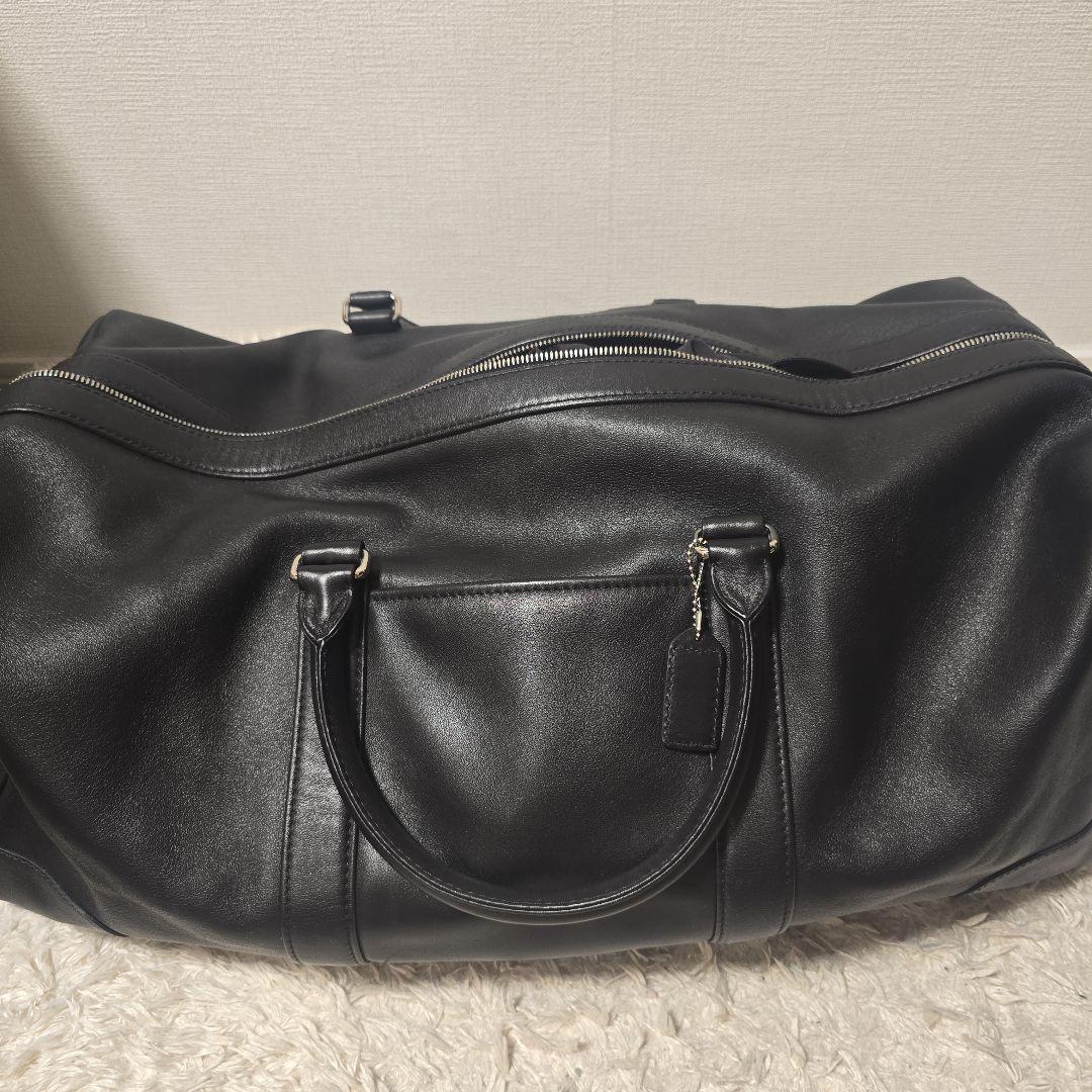 COACH コーチ 5404 2way ボストンバッグ レザー 黒 無地