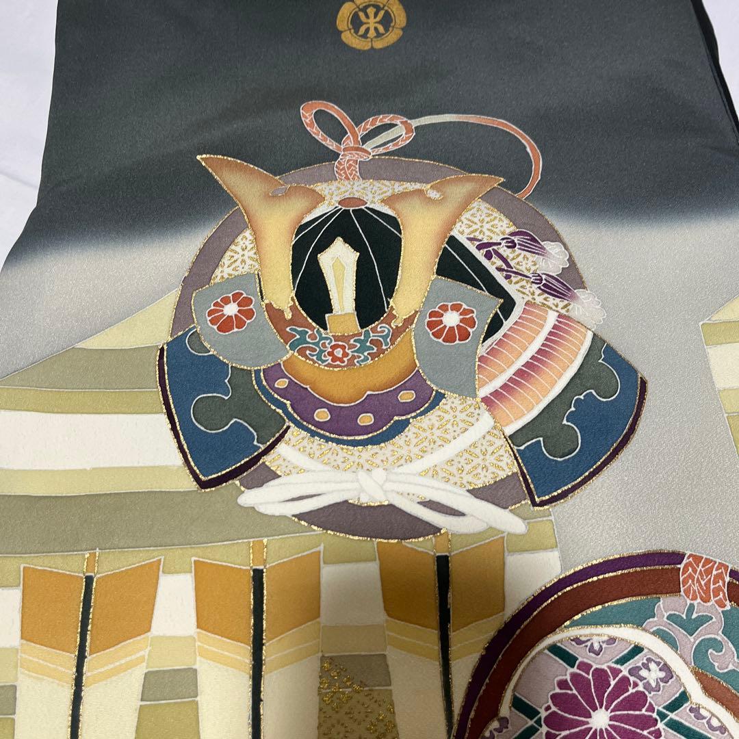 ☆☆お値下げ☆☆産着　お宮参り　男の子　正祝い着　掛け着　長襦袢付　五つ紋