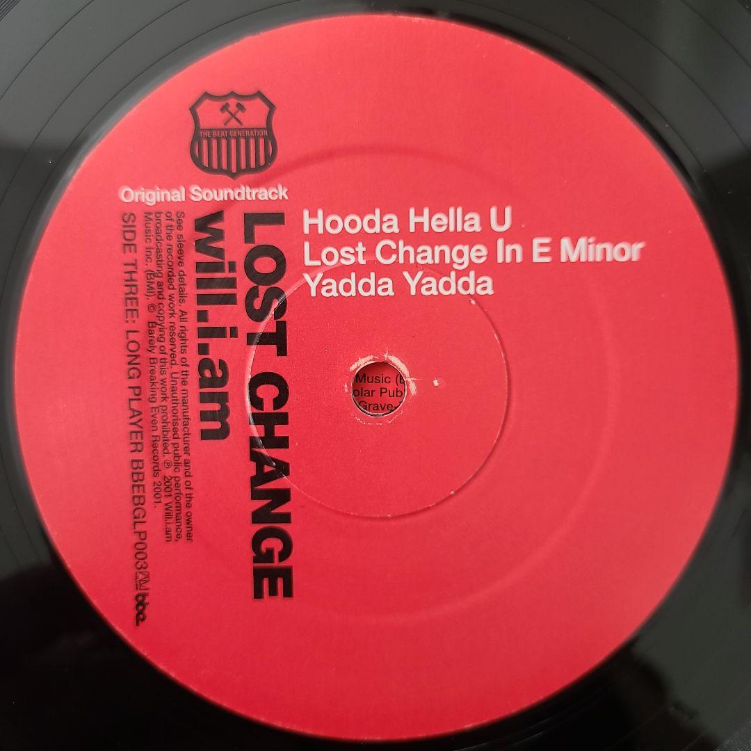 ★ＵＫオリジナル盤★『LOST CHANGE』WILL.I.AM