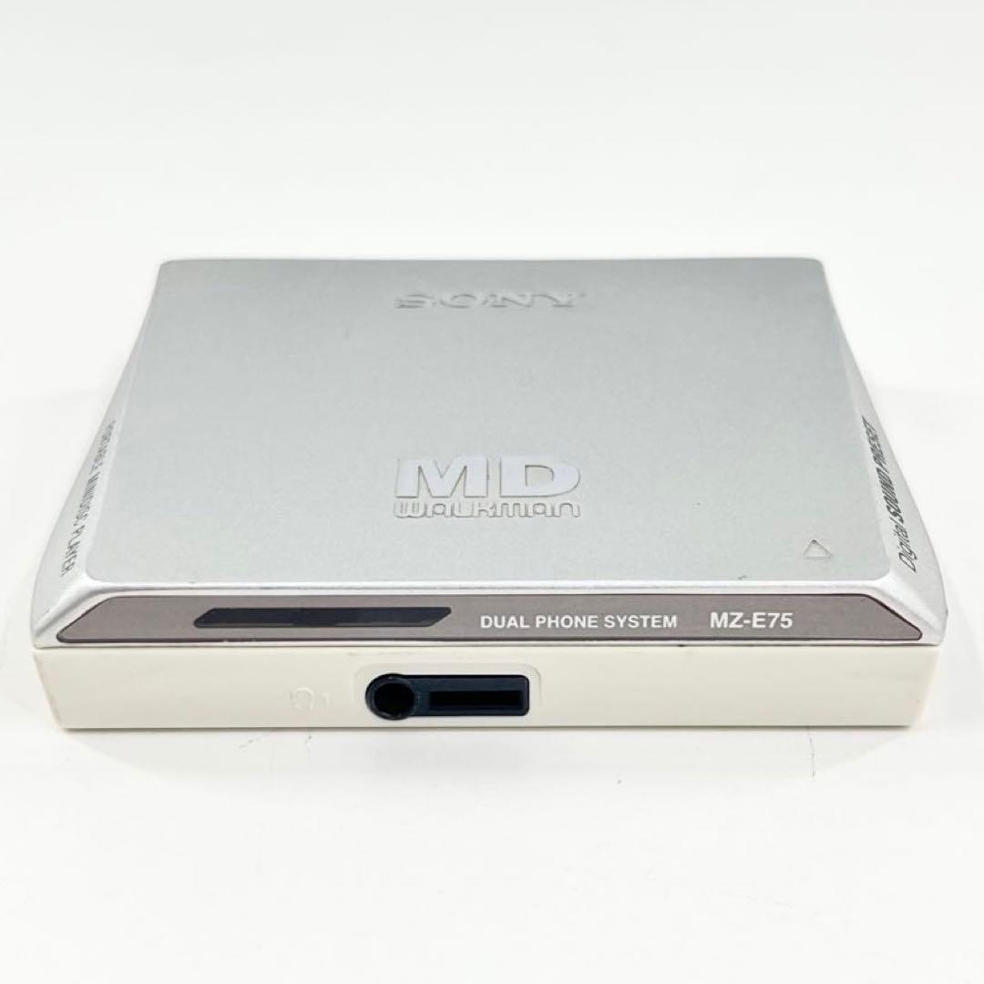 美品 SONY MDウォークマン MDプレーヤー MZ-E75 動作確認済