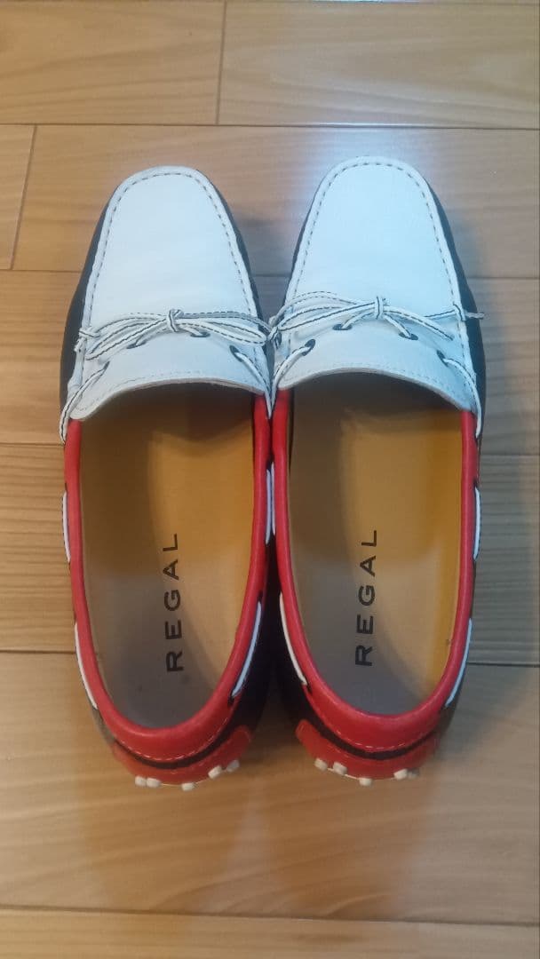 REGAL 954R ドライビングシューズ トリコロール　25.5