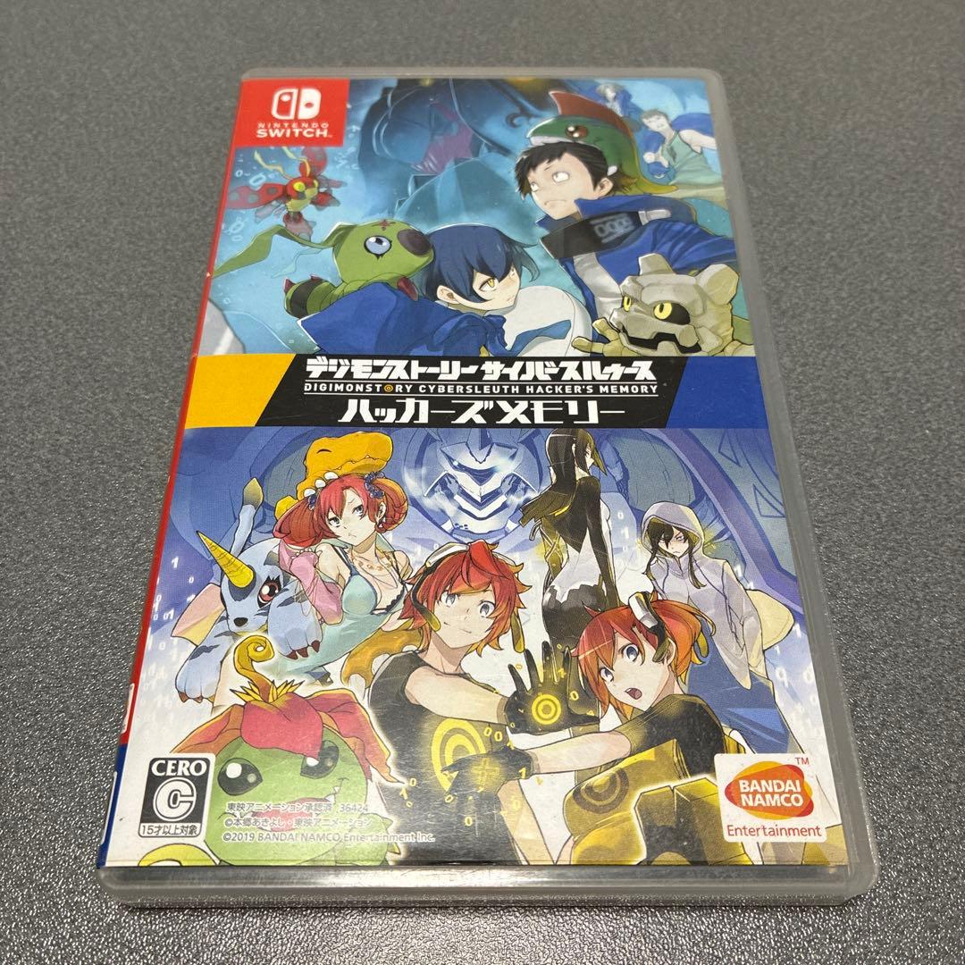 デジモンストーリー　サイバースルゥース　ハッカーズメモリー　Switch