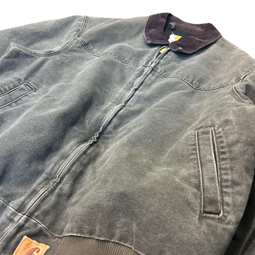 超希少 Carhartt サンタフェジャケット J14MOS モスグリーン　古着