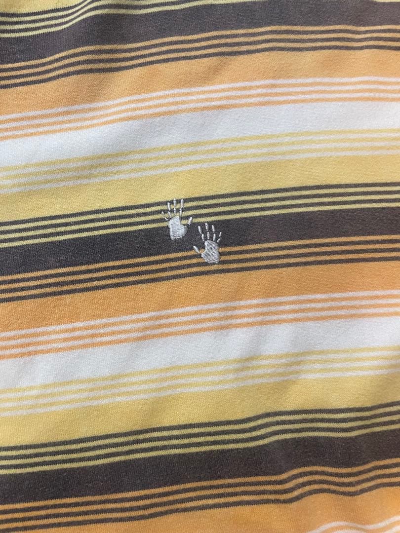 ANCELLM × WISM 別注 ボーダーTシャDamage オーバーサイズ1