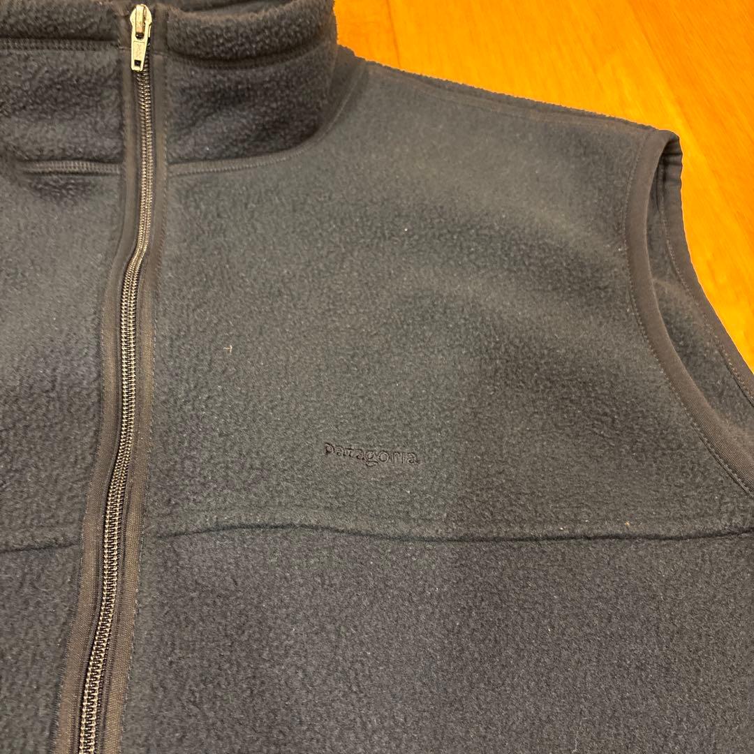 k*n様 Patagonia パタゴニア シンチラ フリースベスト 刺繍ロゴ ネ