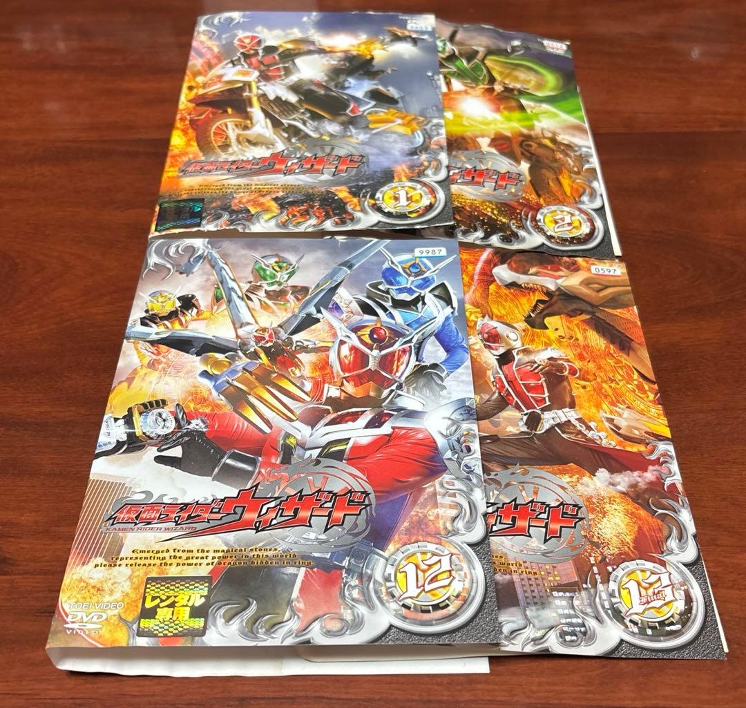 仮面ライダーウィザード 全巻完結セット 劇場版付 dvd