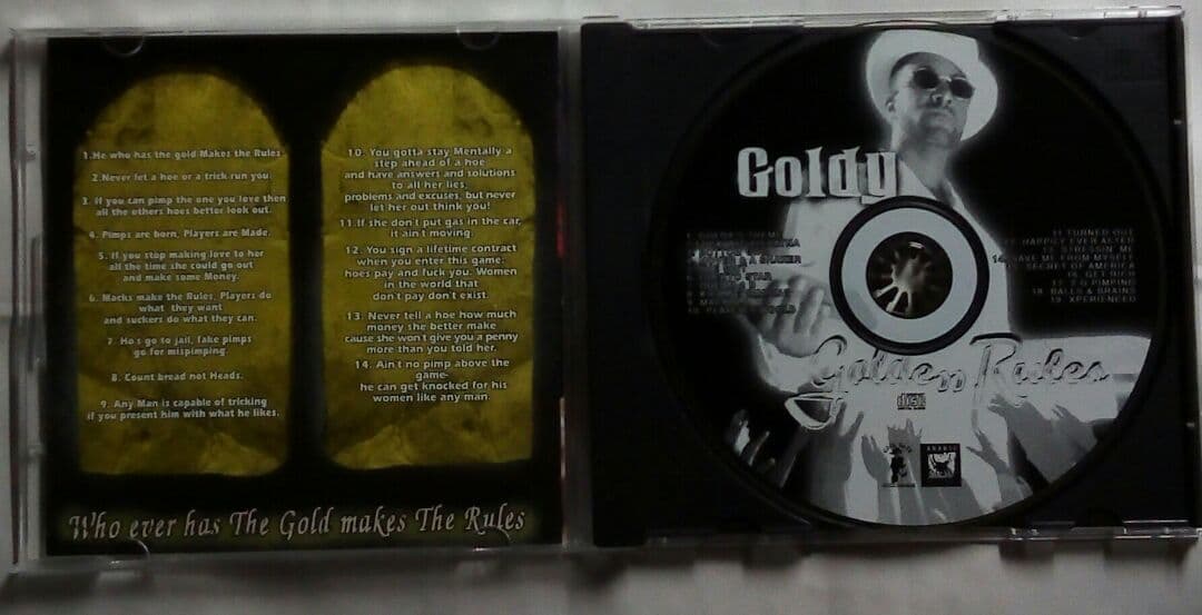 GOLDY/the golden rules ギャングスタラップ G-RAP