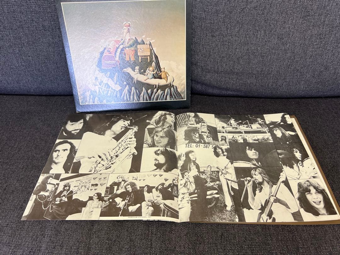 LP キング・クリムゾン 若き日のガイド 1976年 ワーナー P-5532A
