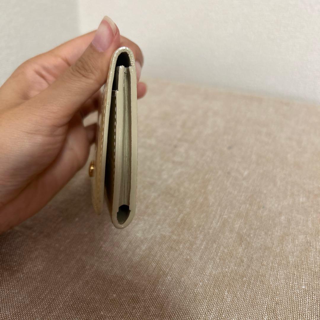 【kk.yo】Louis Vuitton サンティ 名刺入れ クリーム色