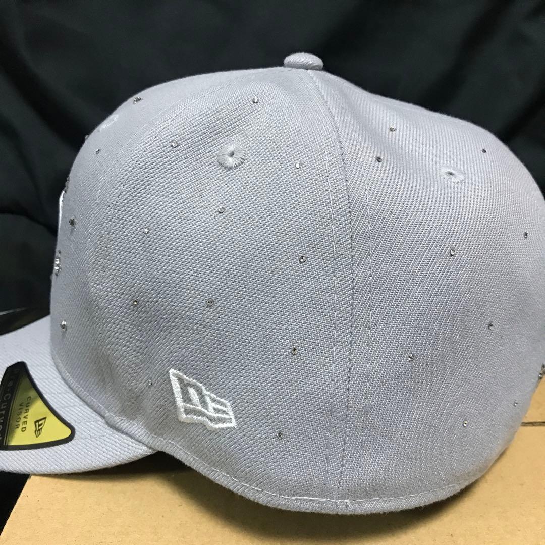 ジュエルキャップNEW ERA 59FIFTY グレー キャップ 7 3/8