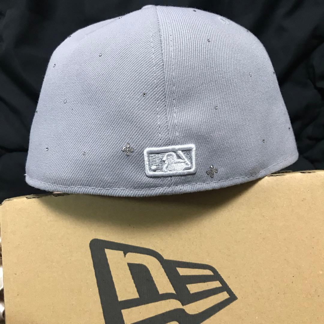 ジュエルキャップNEW ERA 59FIFTY グレー キャップ 7 3/8