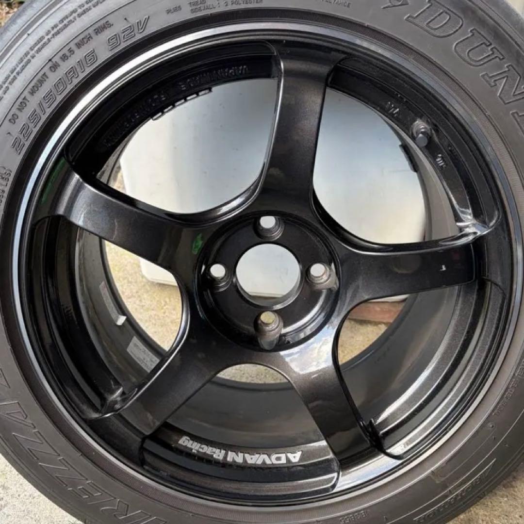 ADVAN TC-4 16×8J+38 PCD100 4本【最終値】