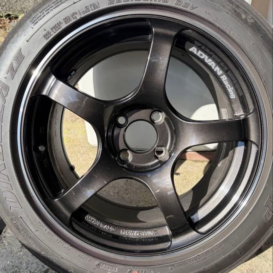 ADVAN TC-4 16×8J+38 PCD100 4本【最終値】