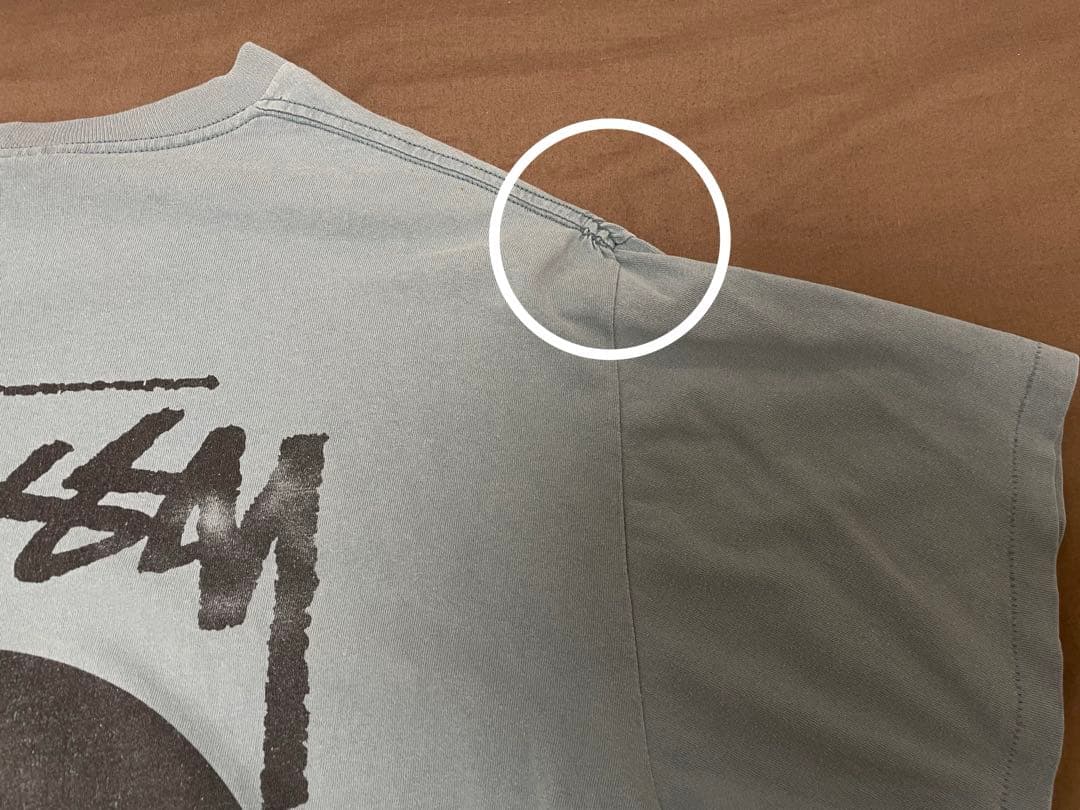 STUSSY 8ボール Tシャツ 袖裾 シングル