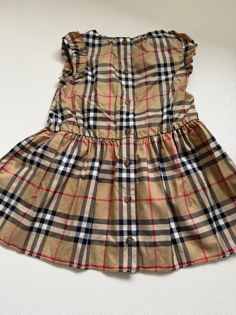 BURBERRY チェック柄 ワンピース 18M