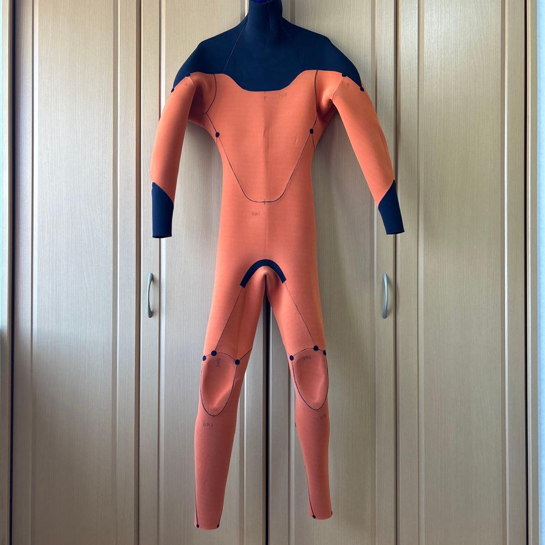 【極美品】‼️ウエットスーツラボセミドライスーツ5X3mmネックエントリー裏起毛